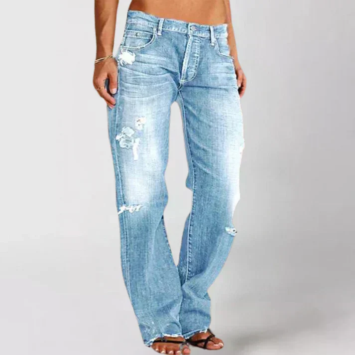 Adella | Sleek Low-Waist Jeans - Image 5