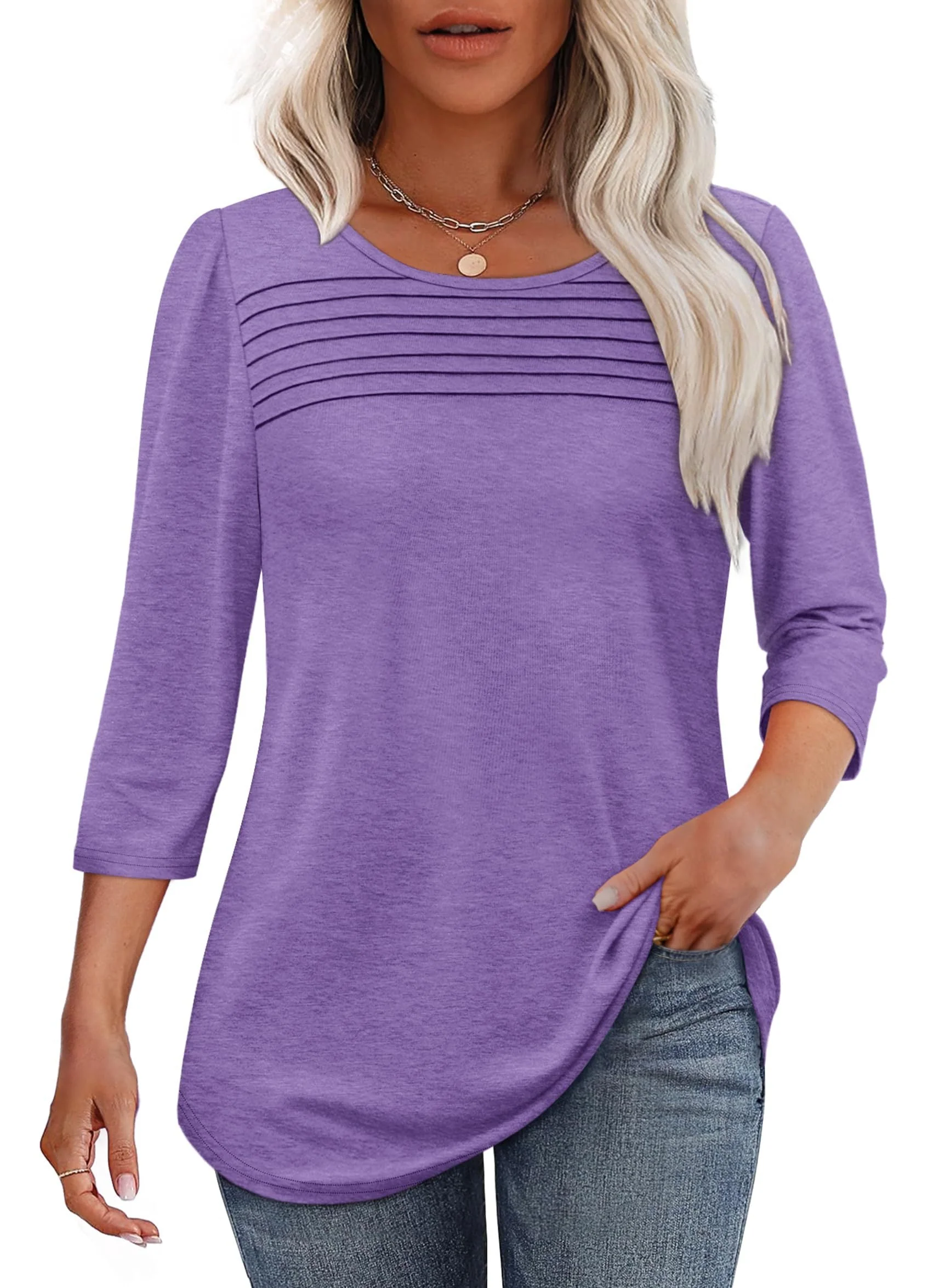 Annelie | Stylish Pleat Top - Image 5