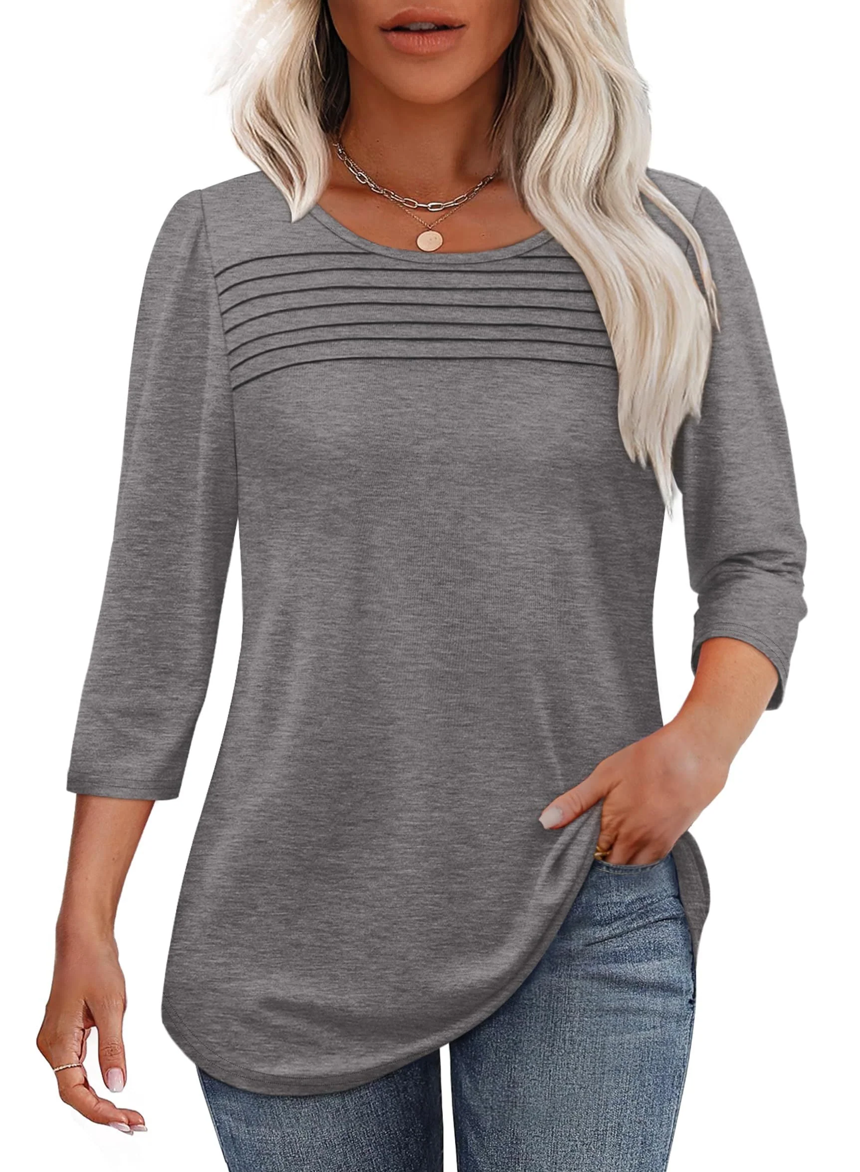 Annelie | Stylish Pleat Top - Image 7