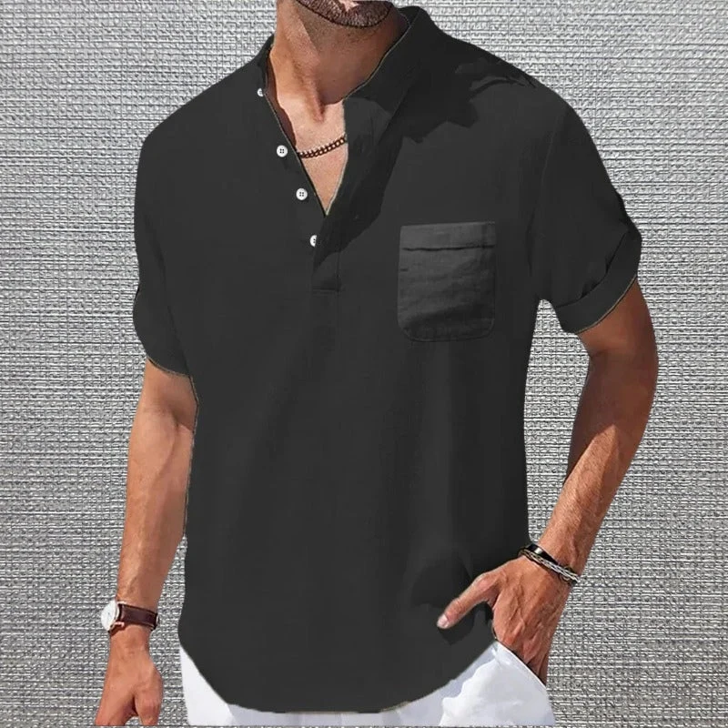 Anton | Stylish Pocket Shirt - Image 3