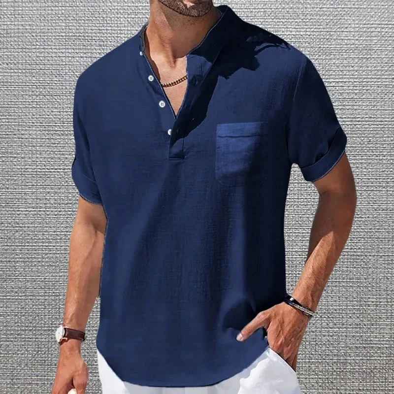 Anton | Stylish Pocket Shirt - Image 4