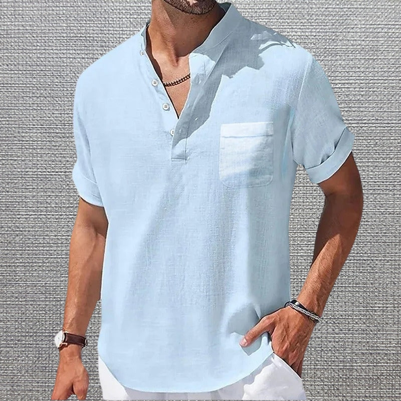 Anton | Stylish Pocket Shirt - Image 5