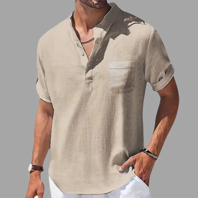 Anton | Stylish Pocket Shirt - Image 6