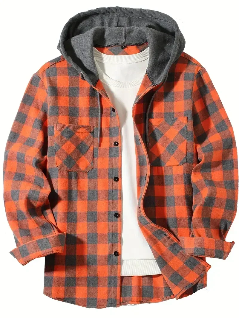 Blaide | Plaid Hooded Jacket - Image 3