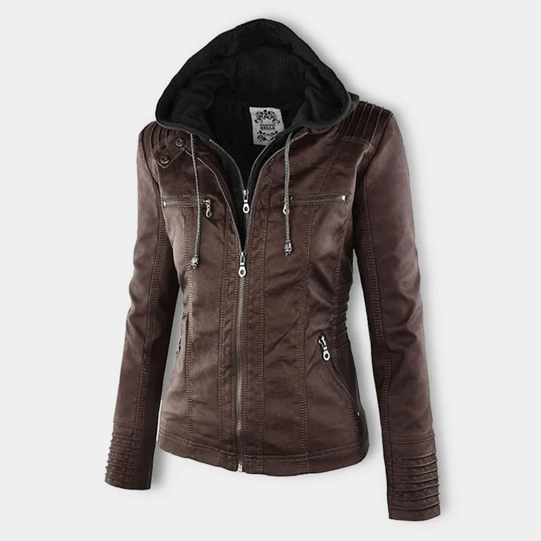 Chantal | Elegant Edge Zip-Up Jacket - Image 10