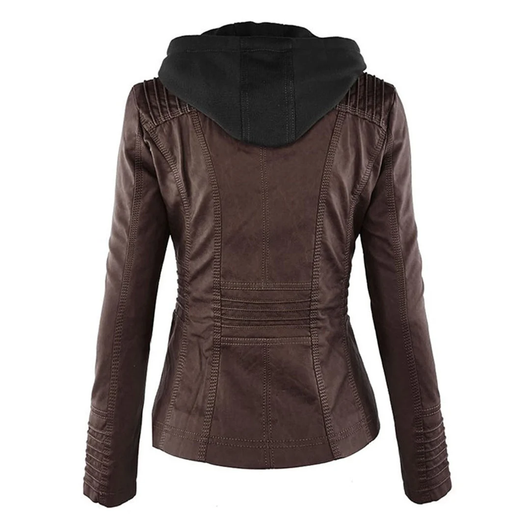 Chantal | Elegant Edge Zip-Up Jacket - Image 11
