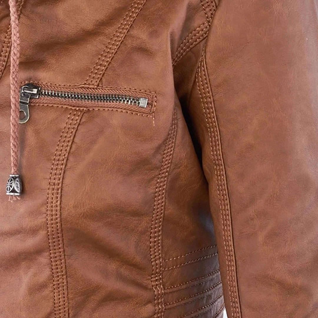 Chantal | Elegant Edge Zip-Up Jacket - Image 12