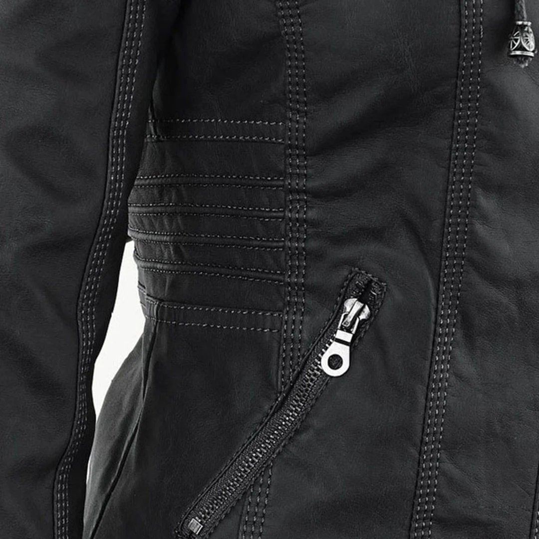 Chantal | Elegant Edge Zip-Up Jacket - Image 17