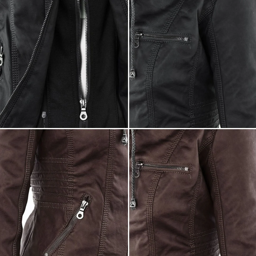 Chantal | Elegant Edge Zip-Up Jacket - Image 20