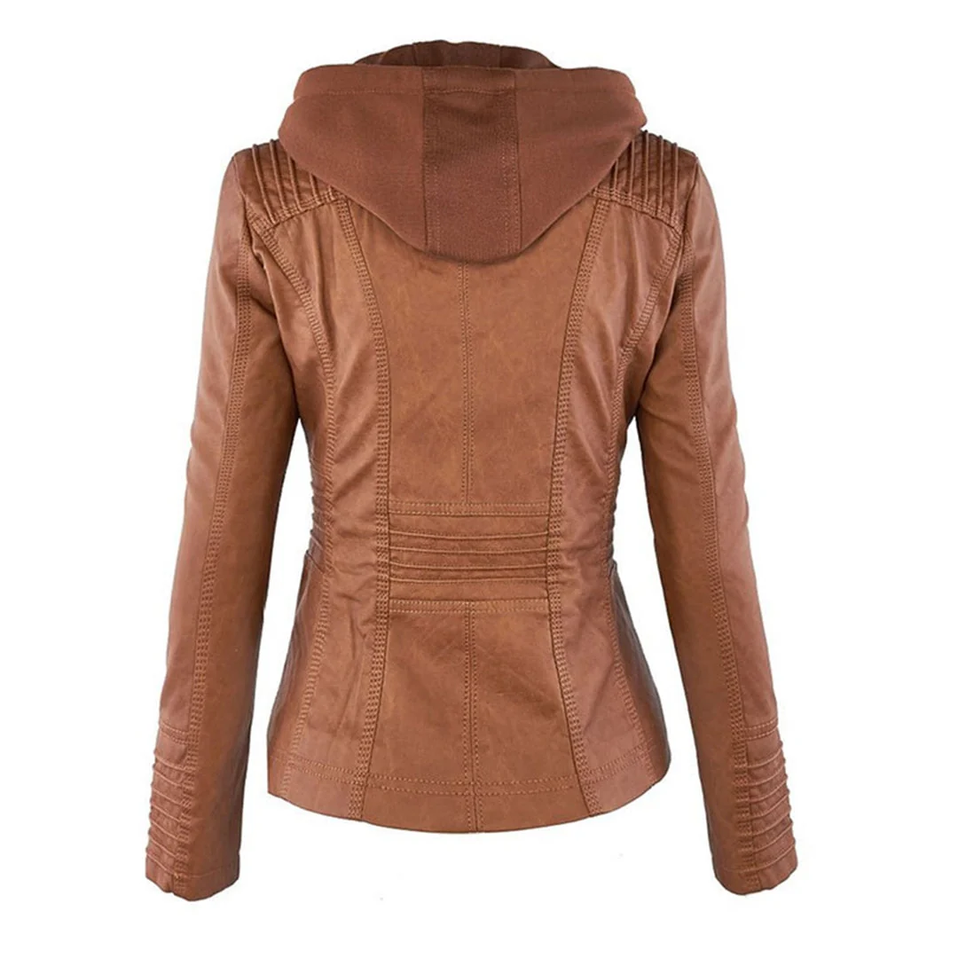 Chantal | Elegant Edge Zip-Up Jacket - Image 6