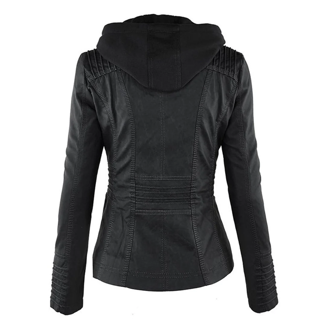 Chantal | Elegant Edge Zip-Up Jacket - Image 9