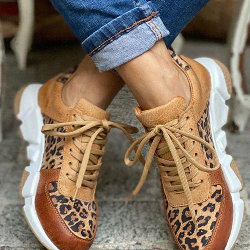 Crissa | Comfortable Leopard Sneakers - Image 5