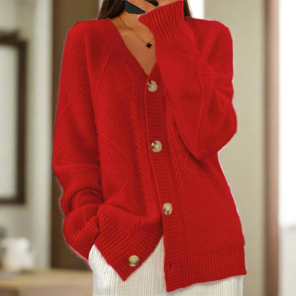 Crista | Elegant Sweater Cardigan - Image 3