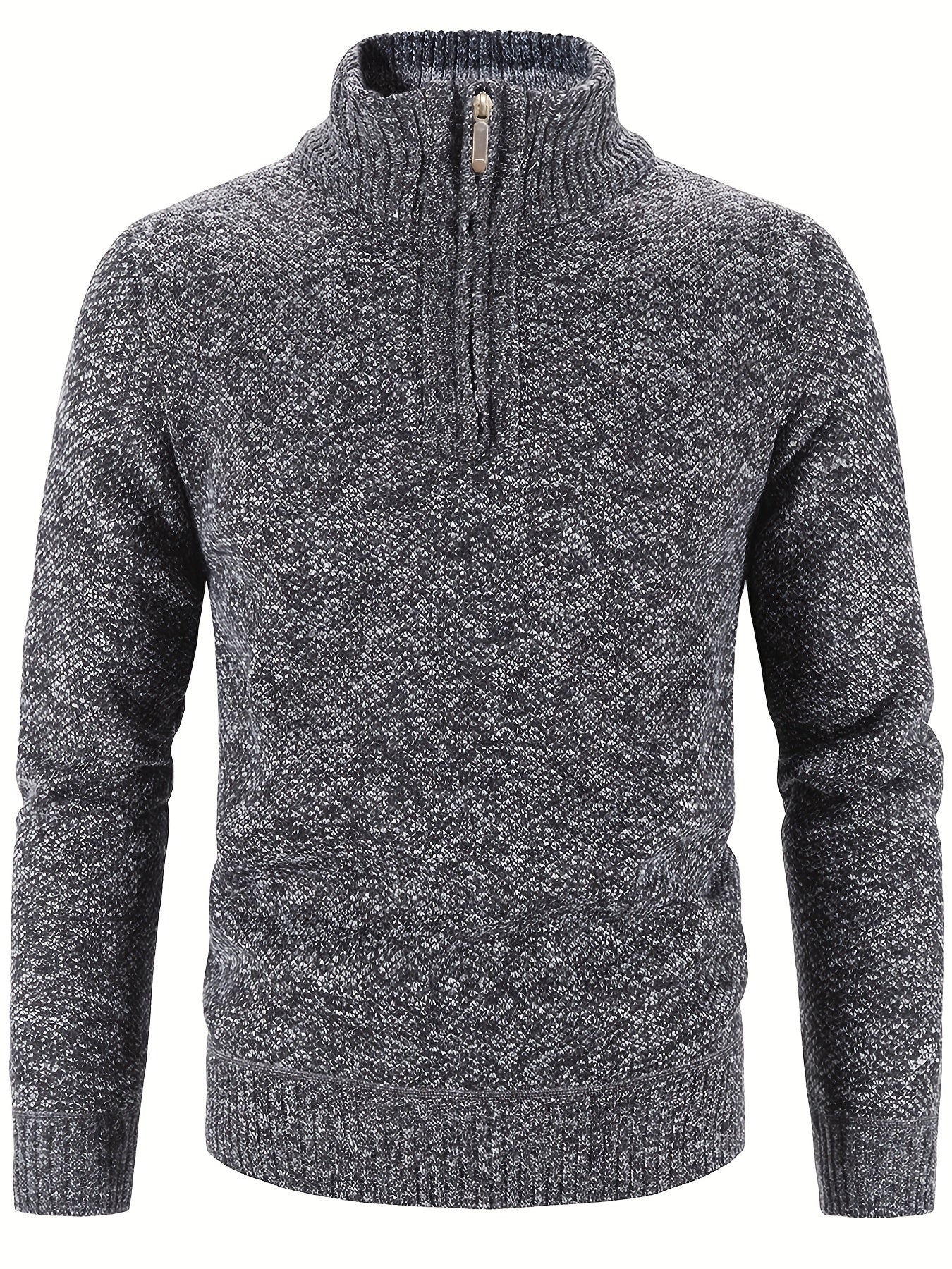 Elric | Casual Style Half-Zip Sweater - Image 4