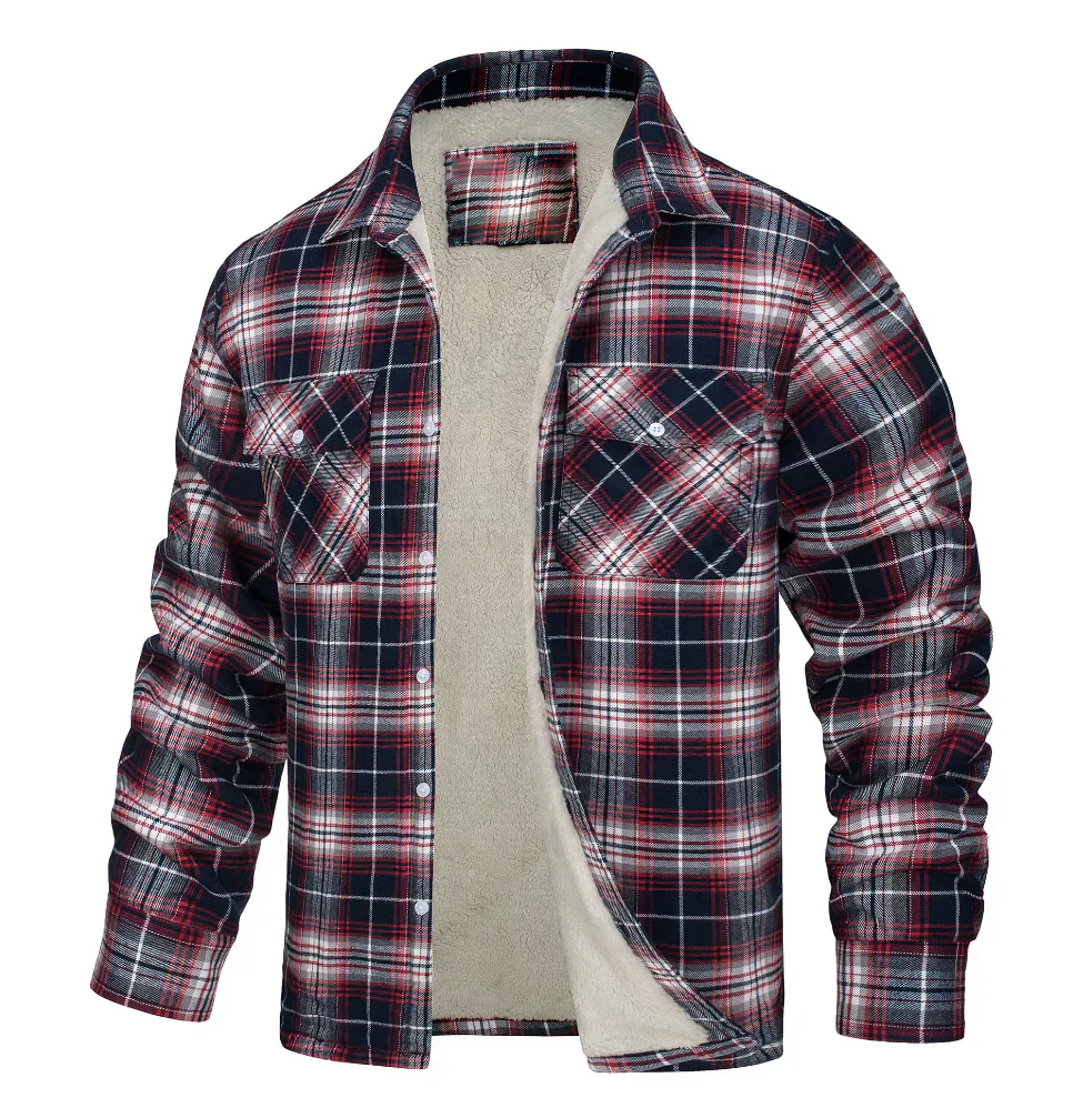 Elston | Comfort Plaid Shirt Jacket - Image 3