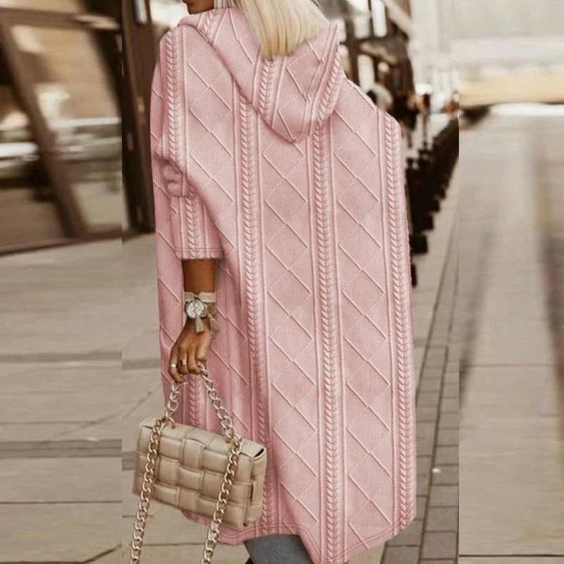 Emerelle | Cozy Hooded Cardigan - Image 5