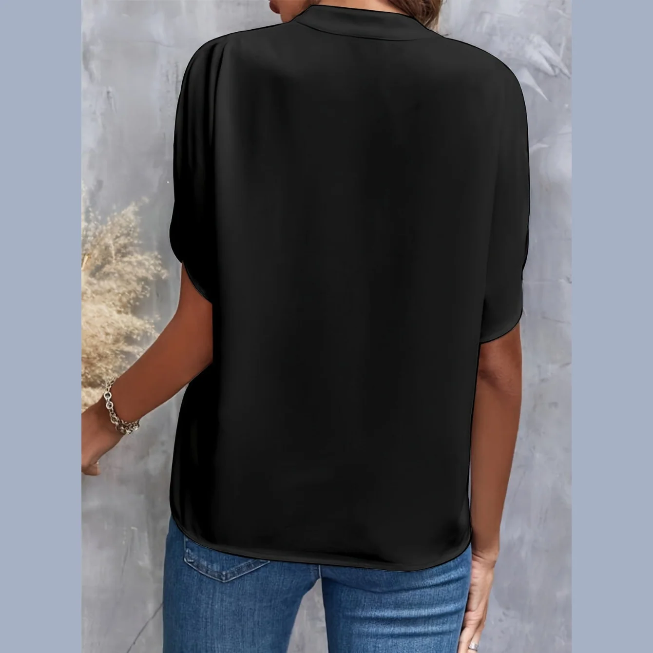 Emlyn | Chic Drape Blouse - Image 5
