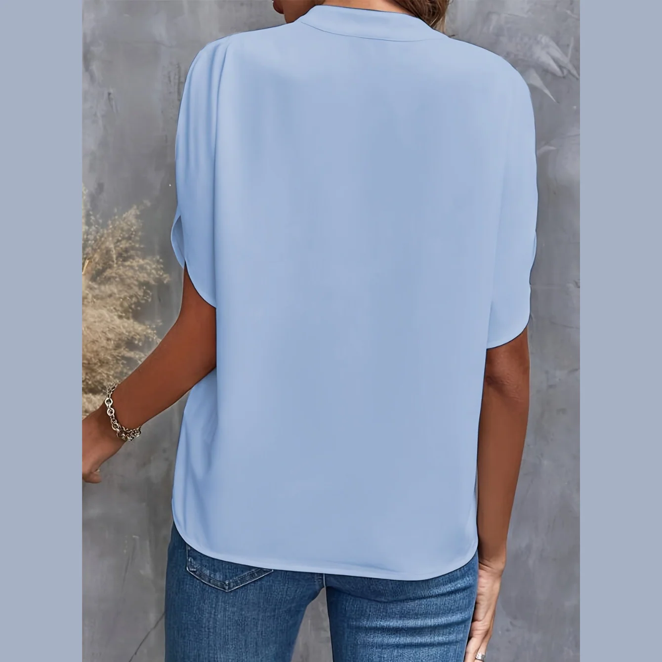 Emlyn | Chic Drape Blouse - Image 9