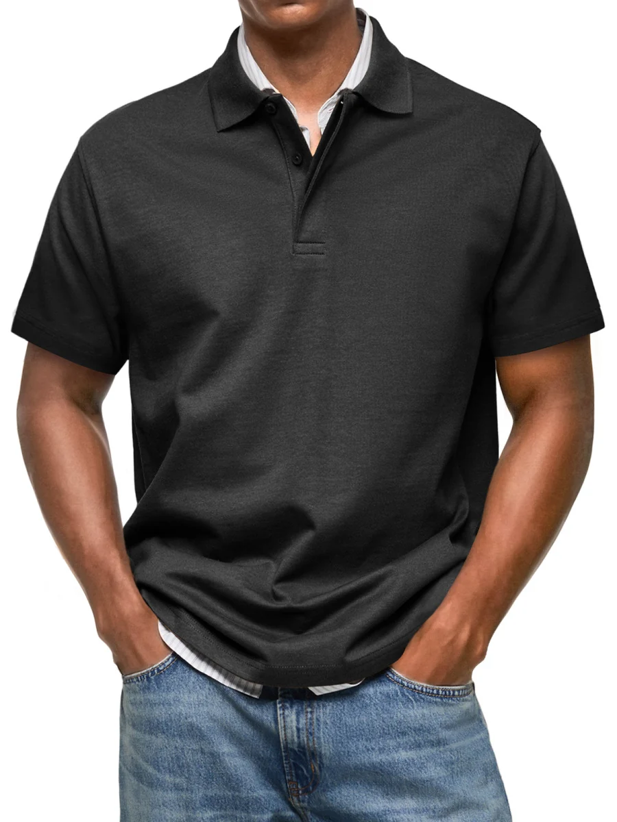 Eryk | Essential Short-Sleeve Polo Shirt - Image 6