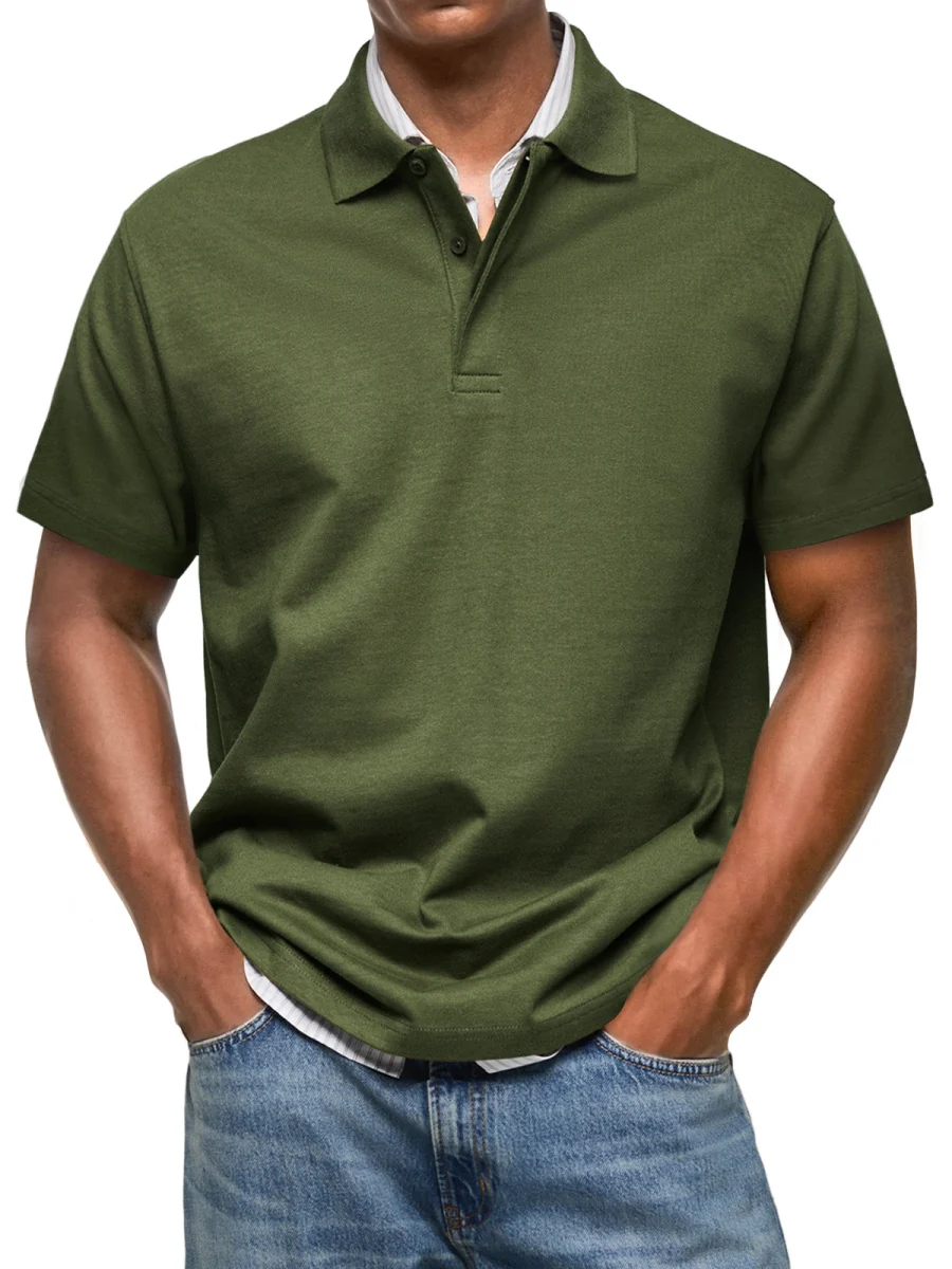 Eryk | Essential Short-Sleeve Polo Shirt - Image 8