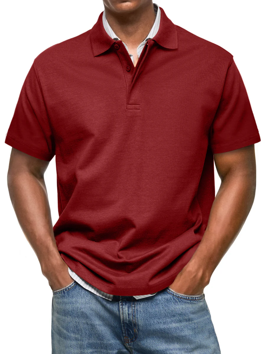 Eryk | Essential Short-Sleeve Polo Shirt - Image 9