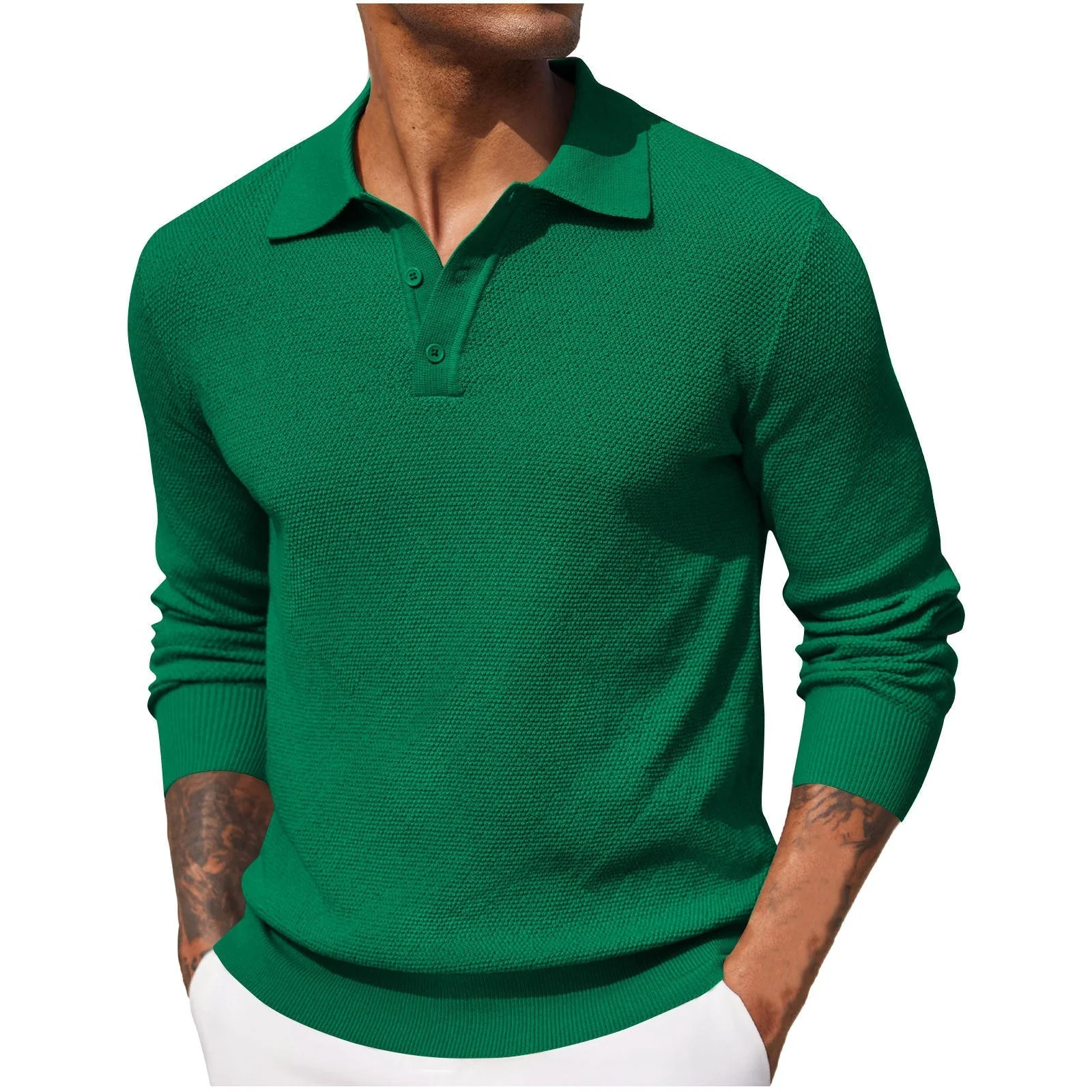 Fred | Elite Polo Style Sweater - Image 4
