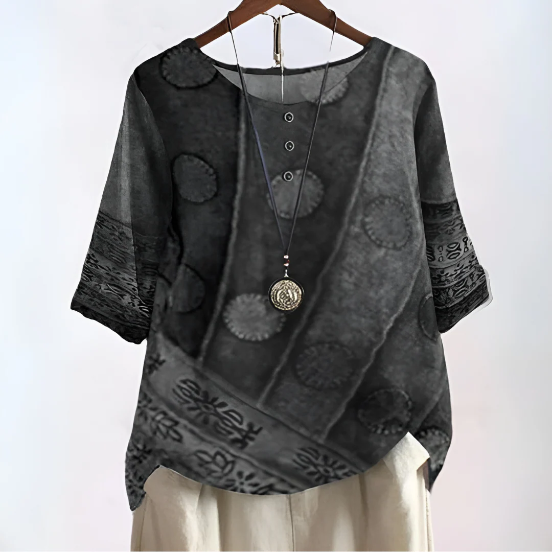Gail | Effortless Style Boho Shirt - Image 3