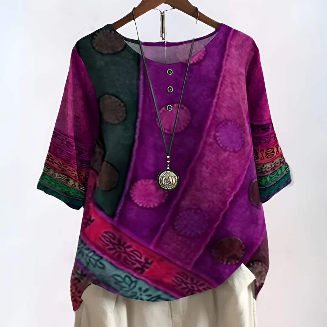 Gail | Effortless Style Boho Shirt - Image 4