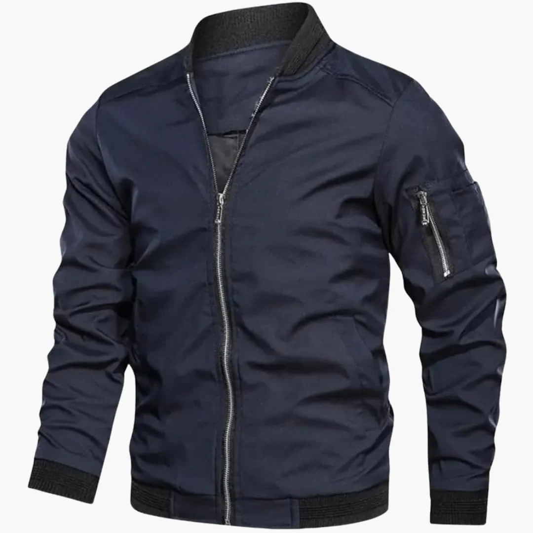 Gavin | Refined Style Bomber Jacket - Image 3