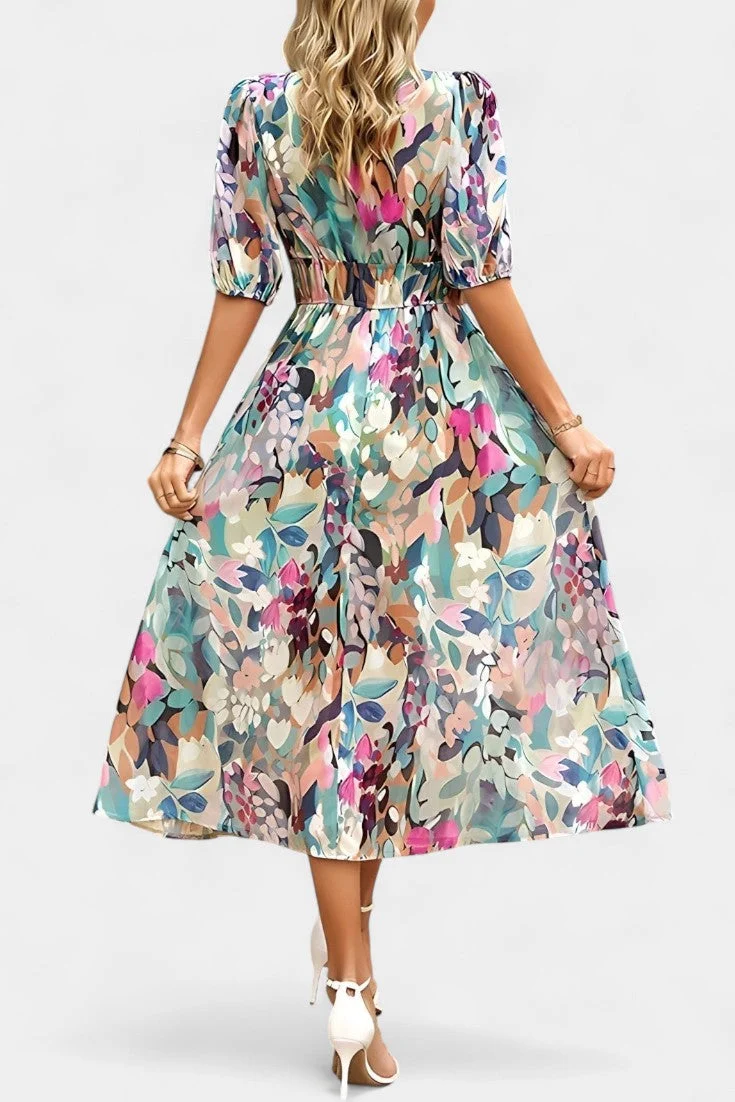 Ginessa | Floral Charm Summer Dress - Image 11