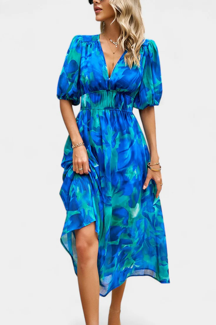 Ginessa | Floral Charm Summer Dress - Image 4