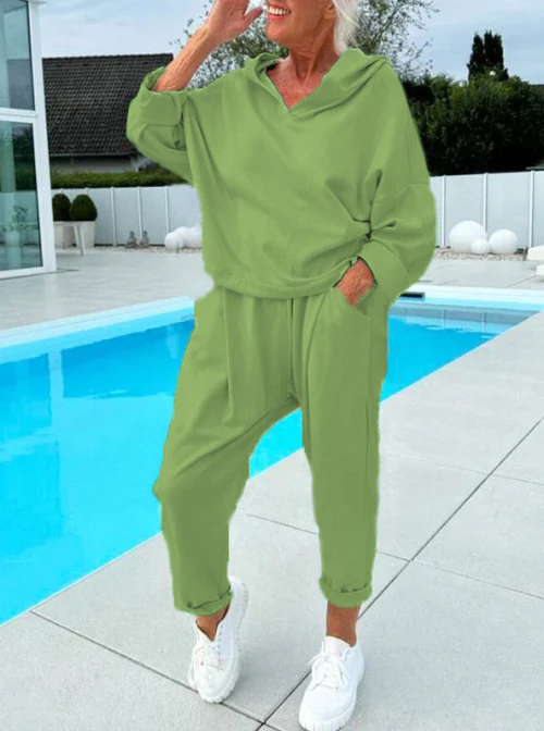 Hazel | Cozy Hooded Sweatshirt Set - Image 8