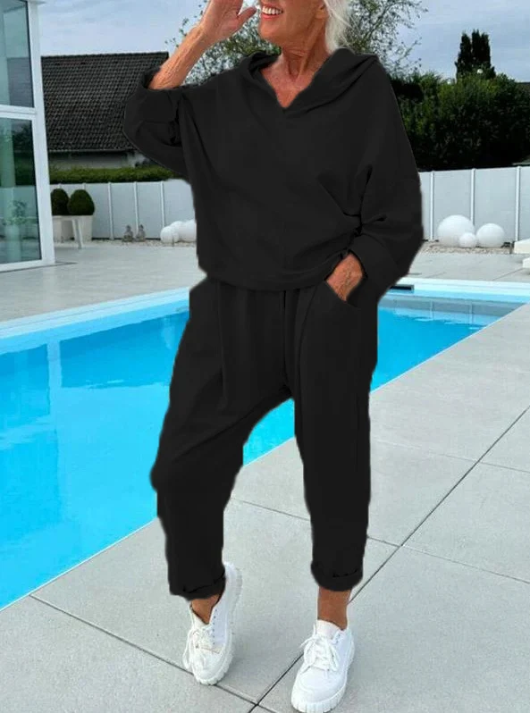 Hazel | Cozy Hooded Sweatshirt Set - Image 9