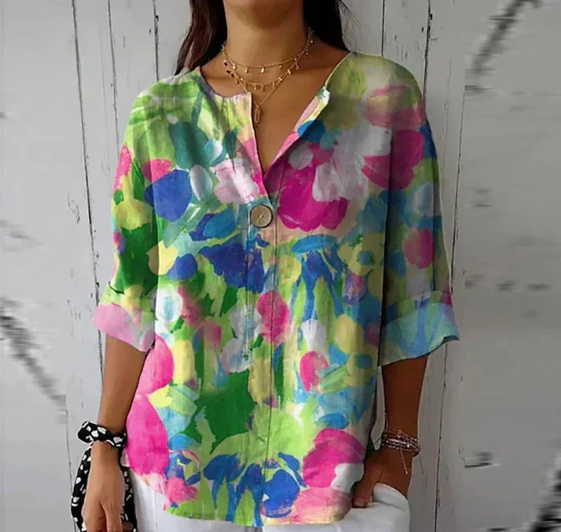 Heleina | French Vintage Blouse - Image 4