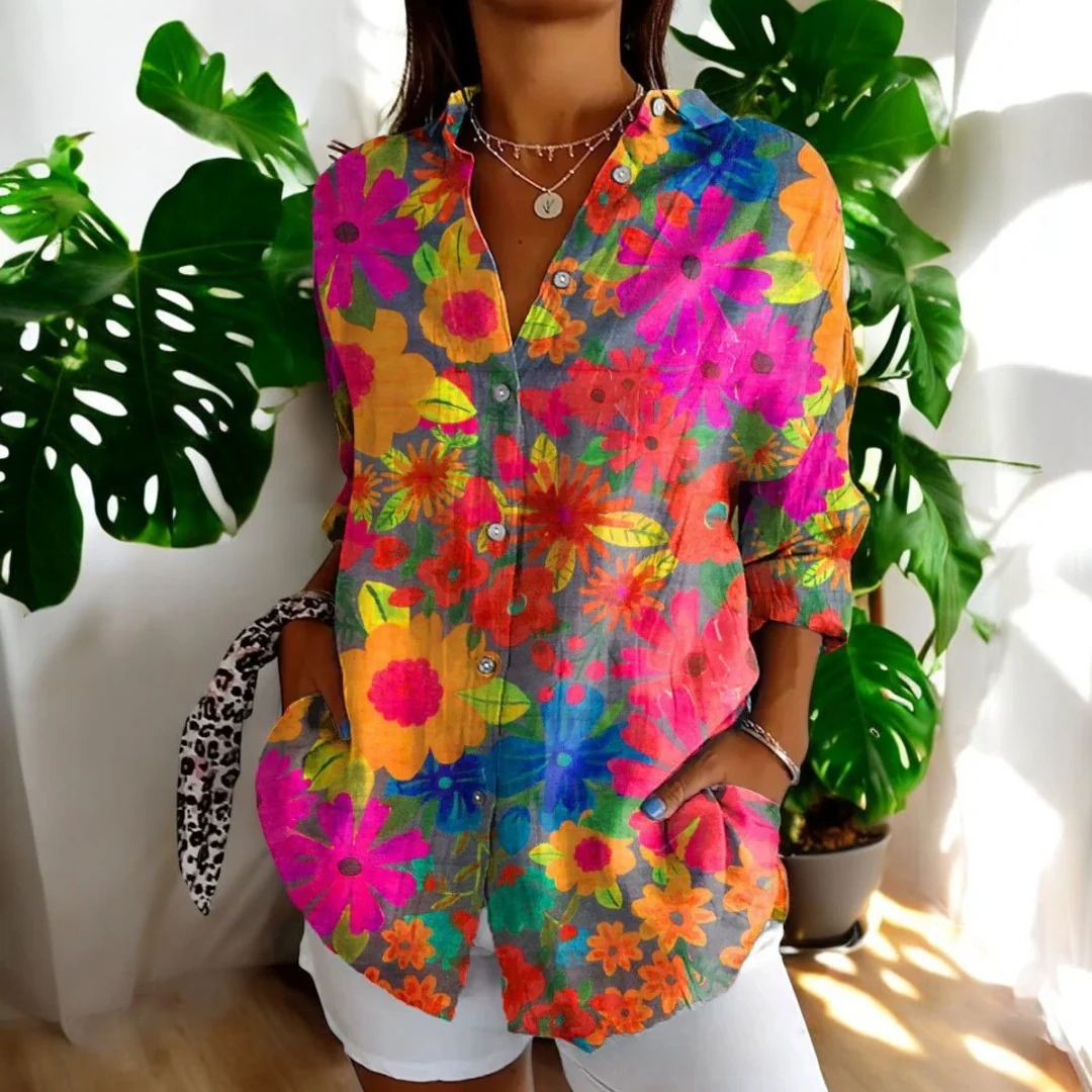 Irene | Stylish Floral Blouse - Image 10