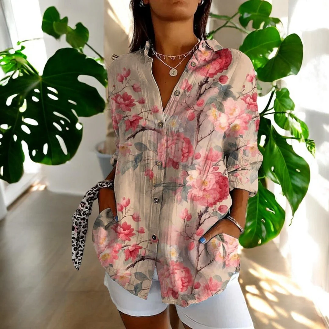Irene | Stylish Floral Blouse - Image 11
