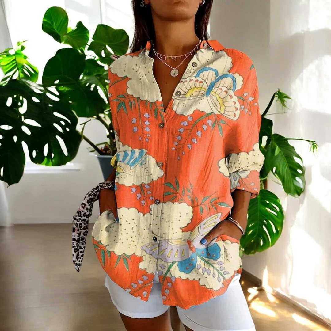 Irene | Stylish Floral Blouse - Image 4