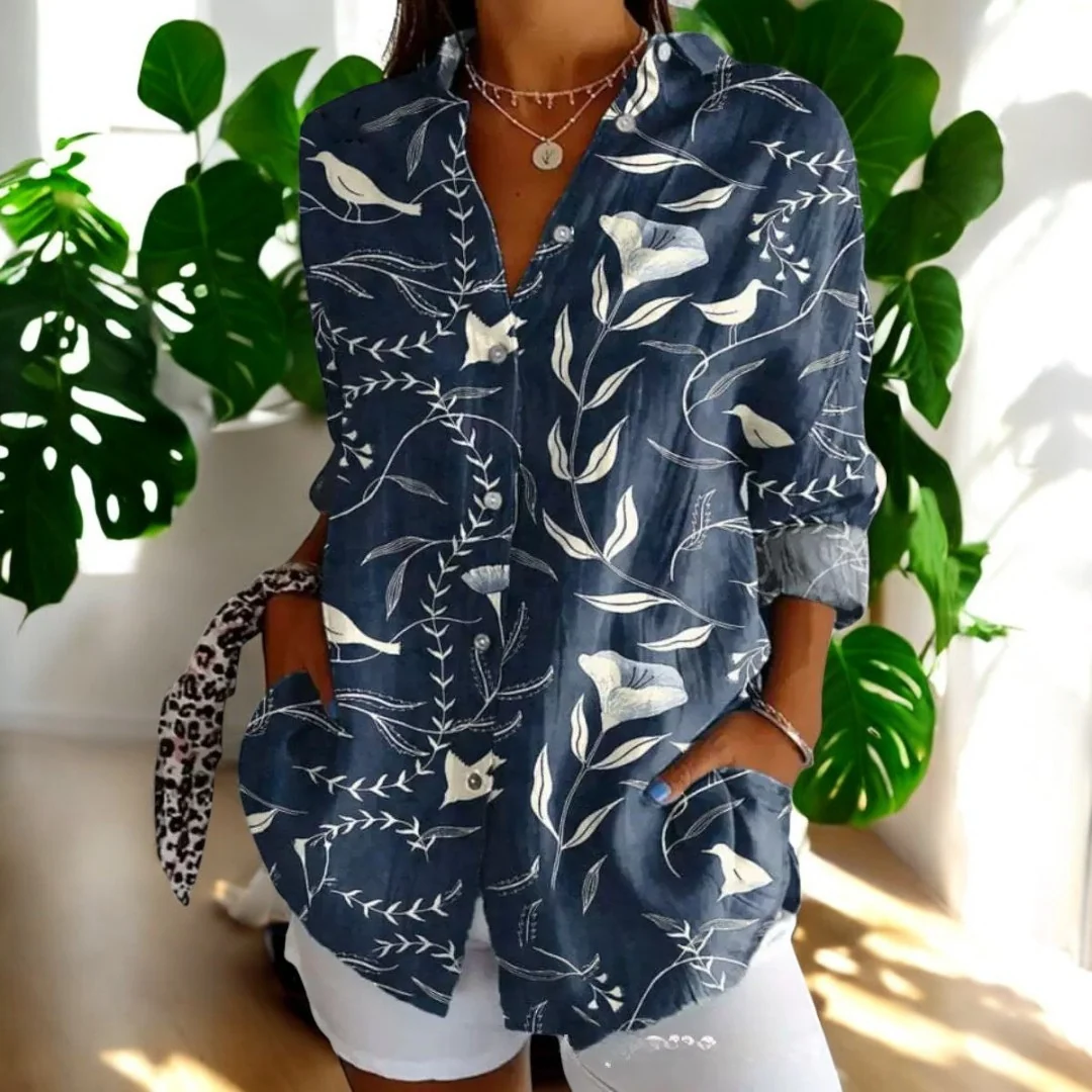 Irene | Stylish Floral Blouse - Image 9