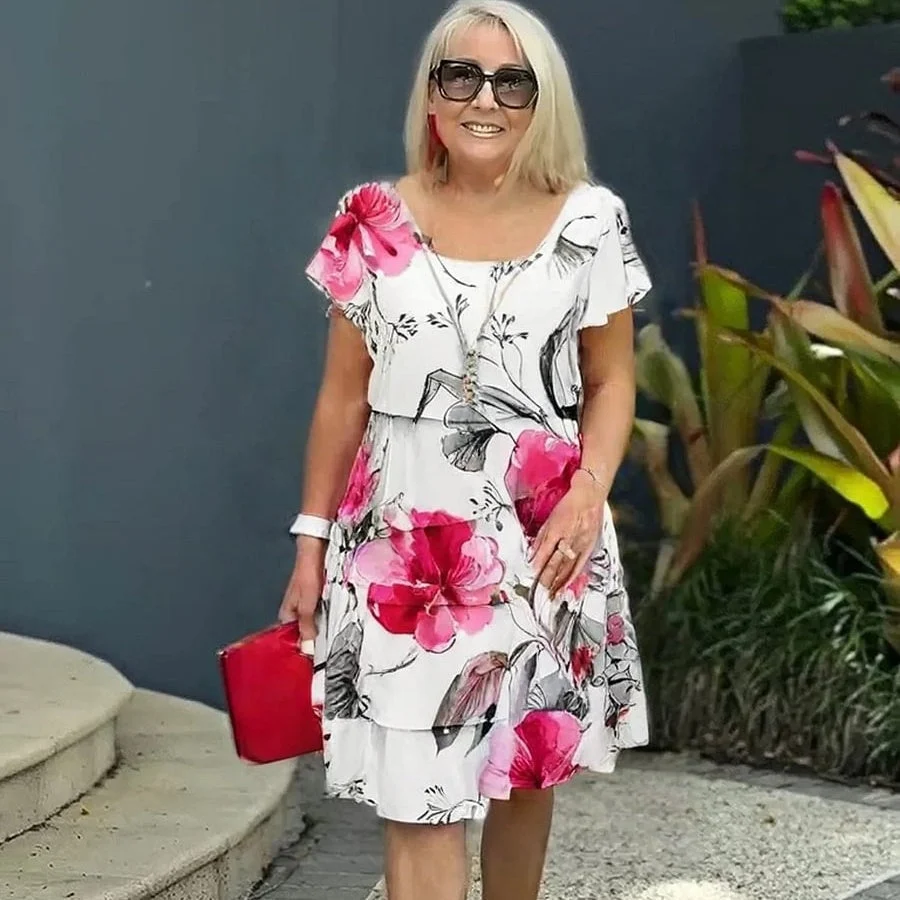 Ivelyn | Dewdrop Floral Dress - Image 6