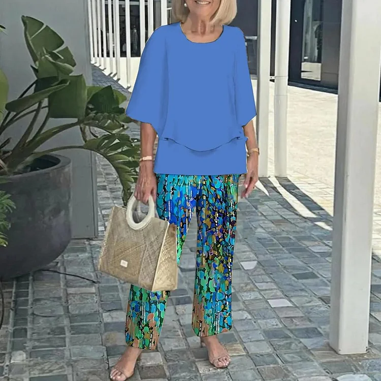 Genevieve | Stylish Trendy Print Two-Piece Set - Image 15