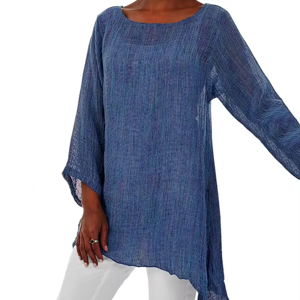 Jolina | Breezy Long Sleeve Top - Image 3