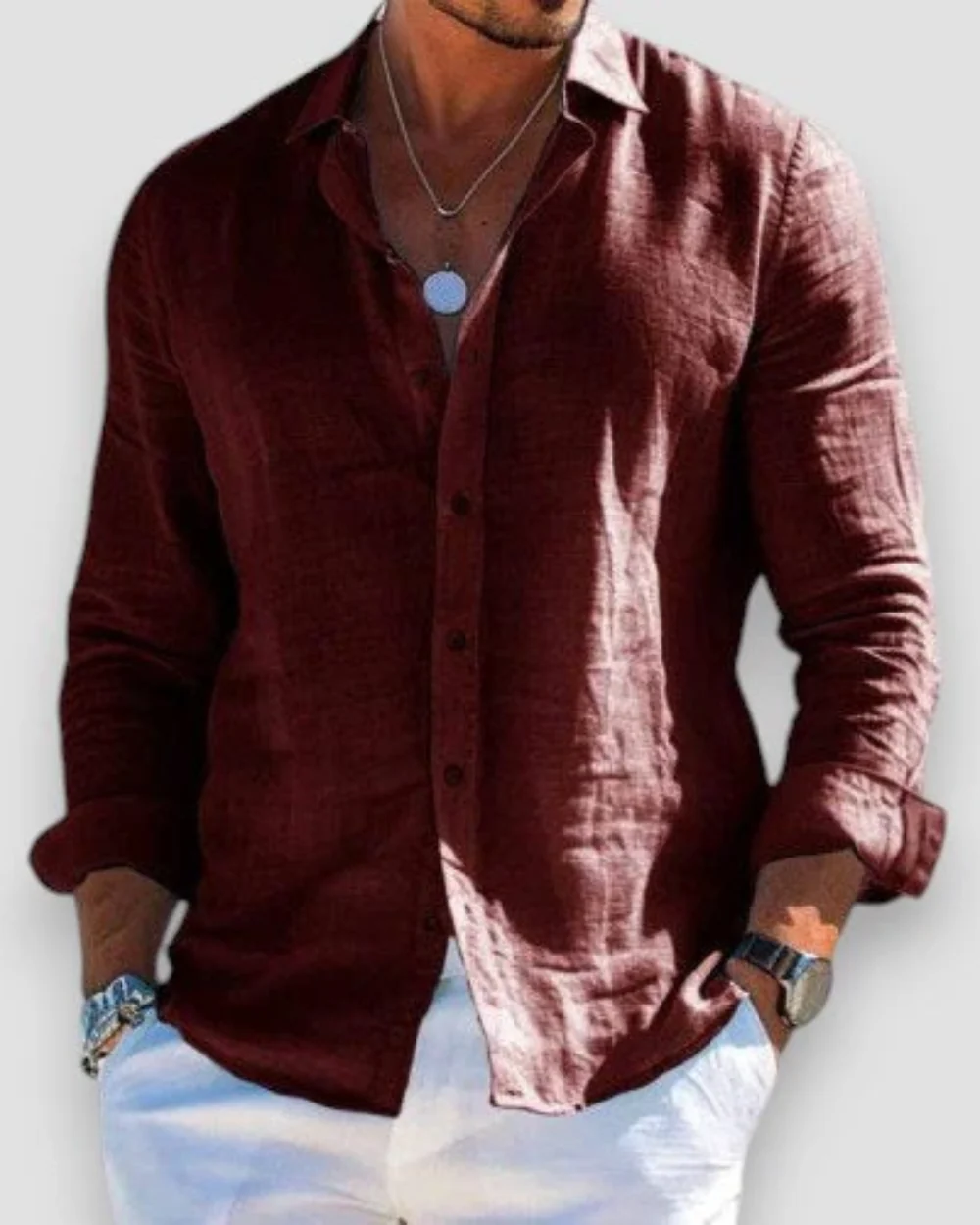 Luke | Relaxed Fit Summer Shirt - Image 10
