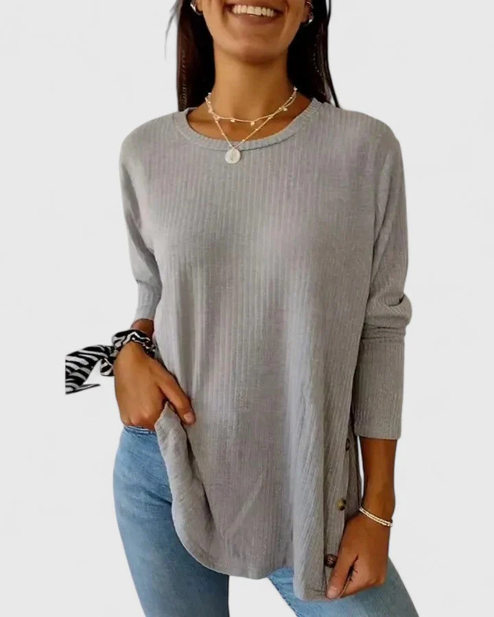 Maja | Stylish Crew Neck Top - Image 4