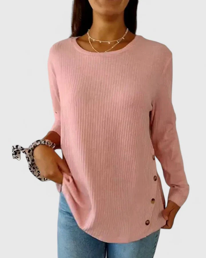 Maja | Stylish Crew Neck Top - Image 6