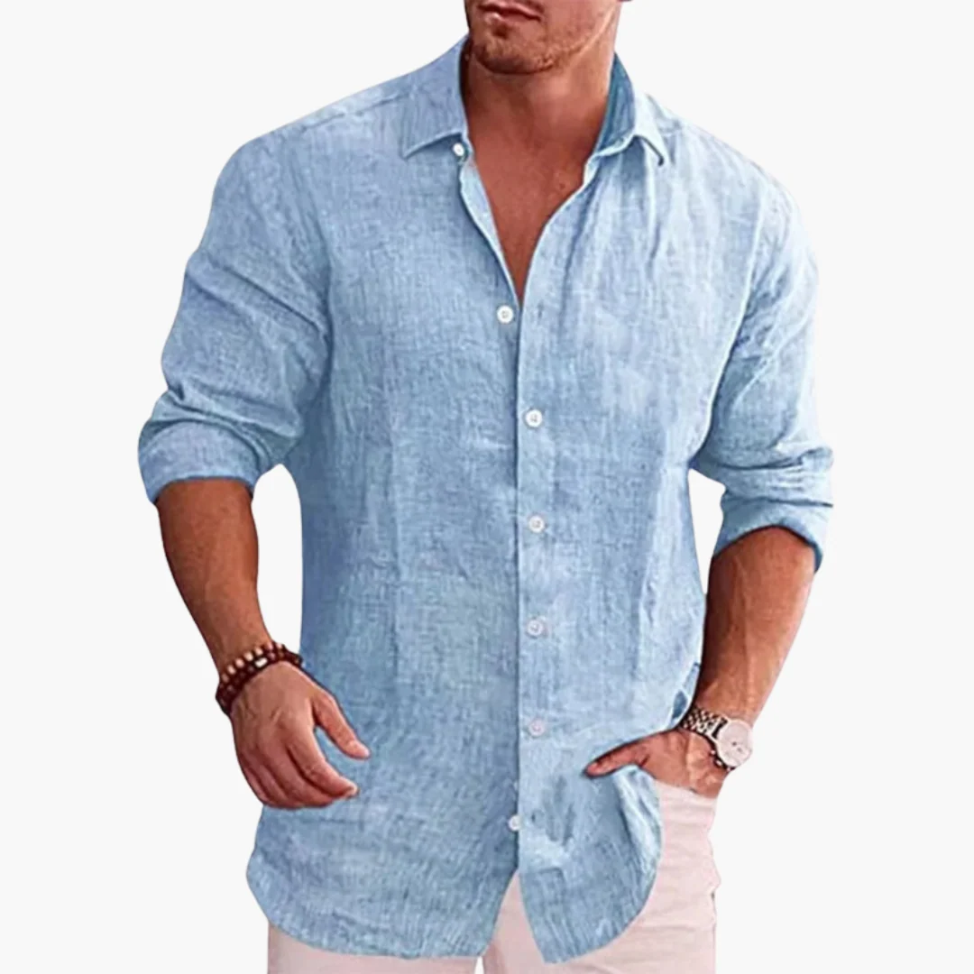 Marcelo | Classic Long-Sleeve Shirt - Image 3