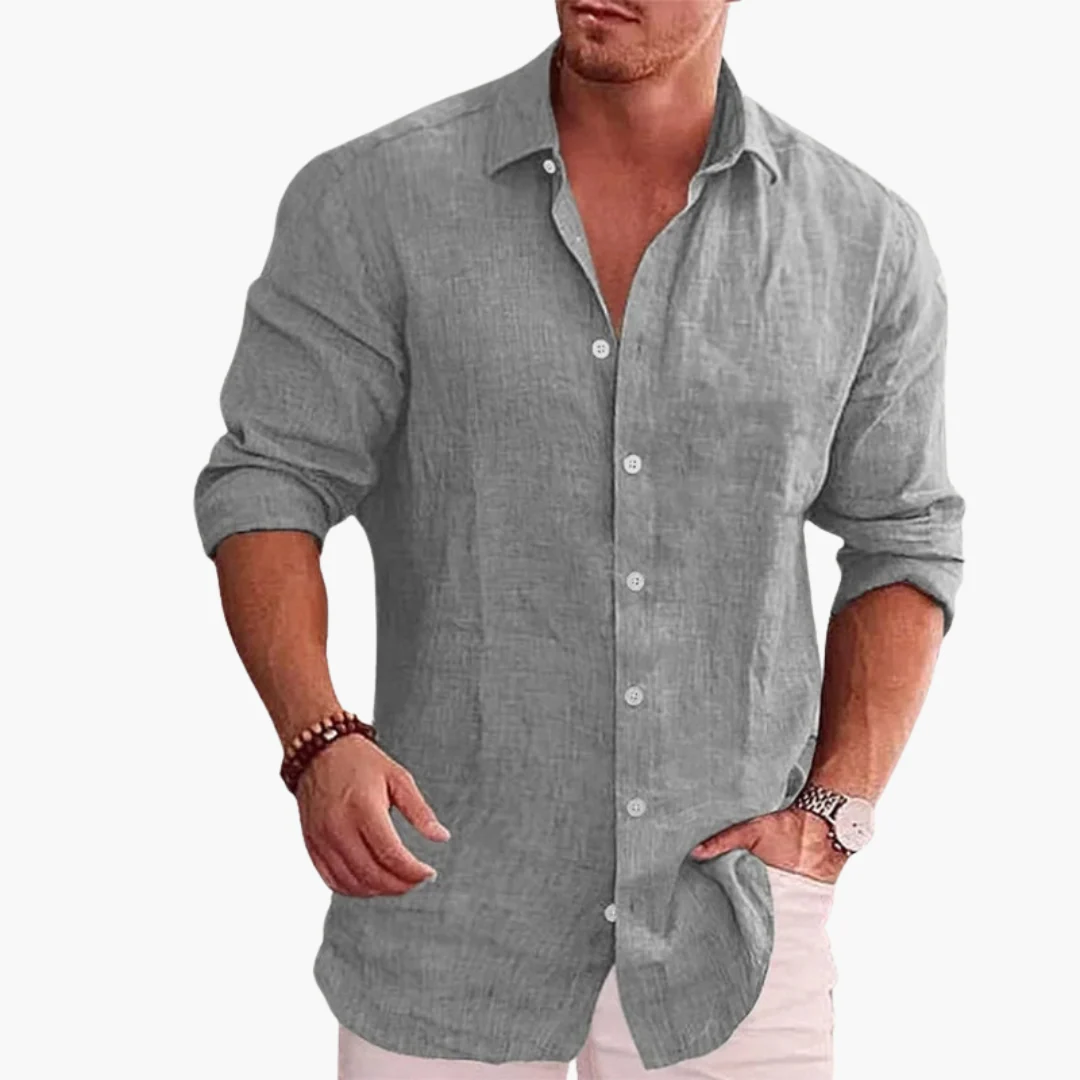Marcelo | Classic Long-Sleeve Shirt - Image 4