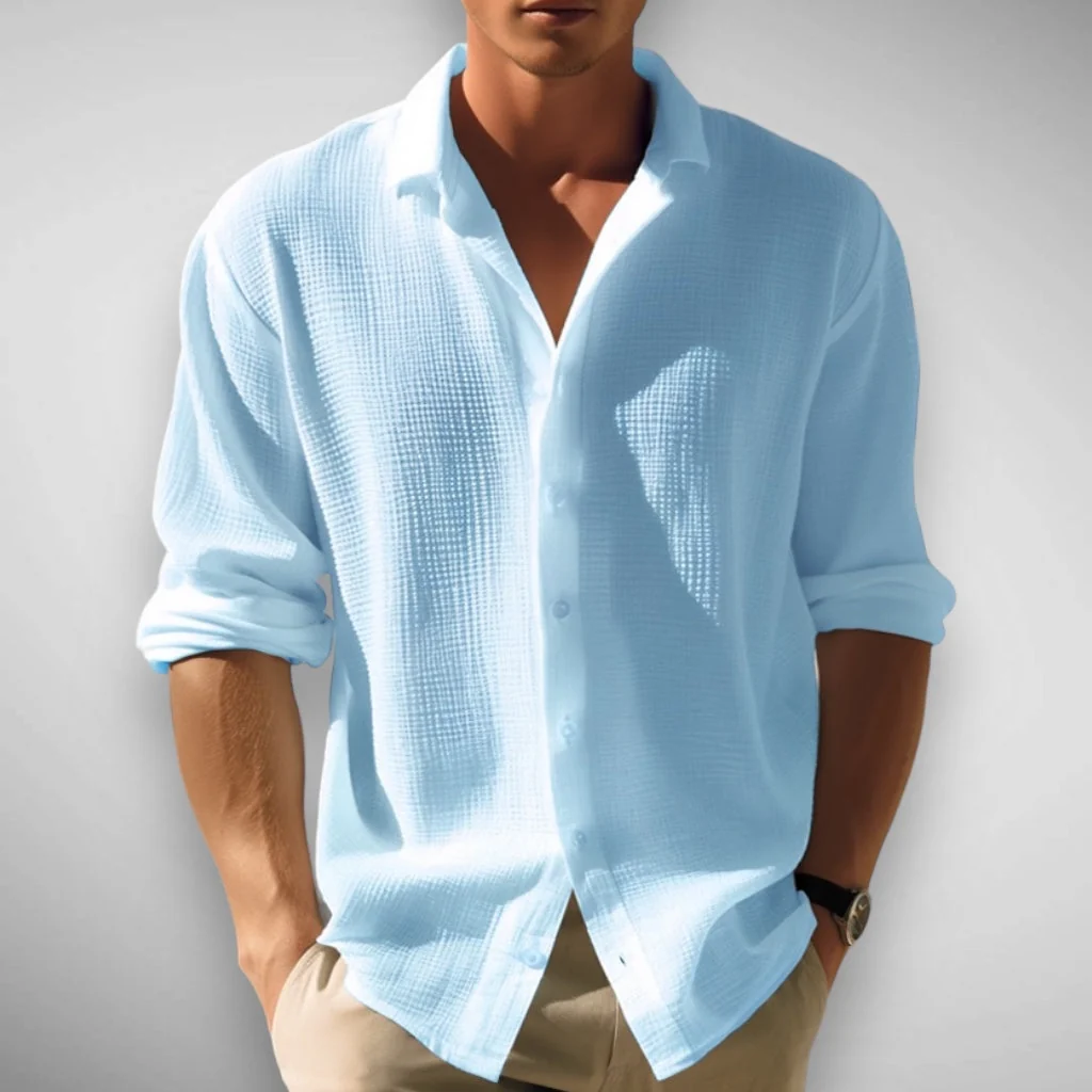 Marco | Relaxed Fit Summer Shirt - Image 3
