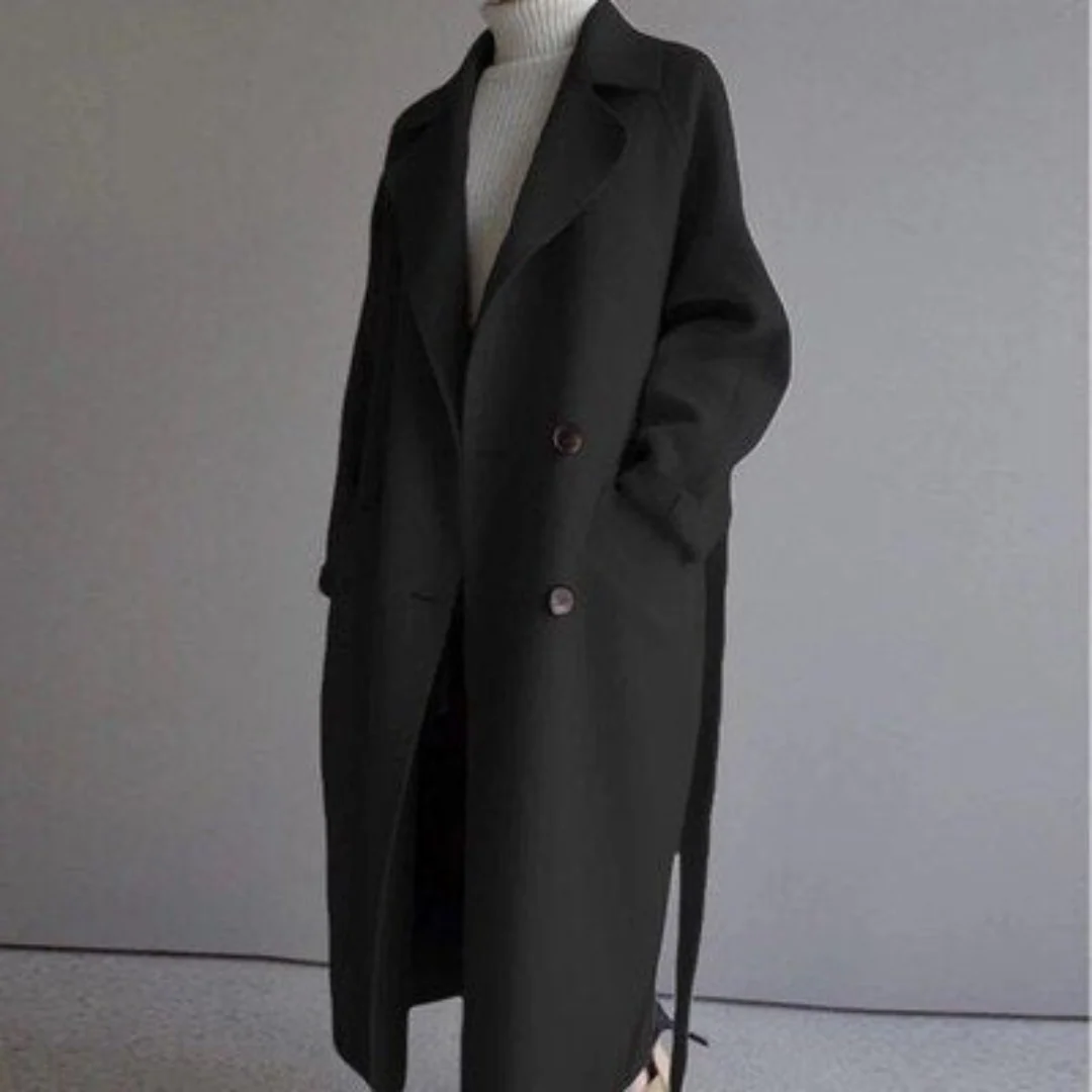 Maris | Elegant Longline Coat - Image 5