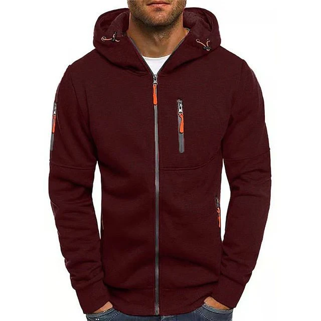 Mordane | Simply Hooded Zip-Up Jacket - Image 4