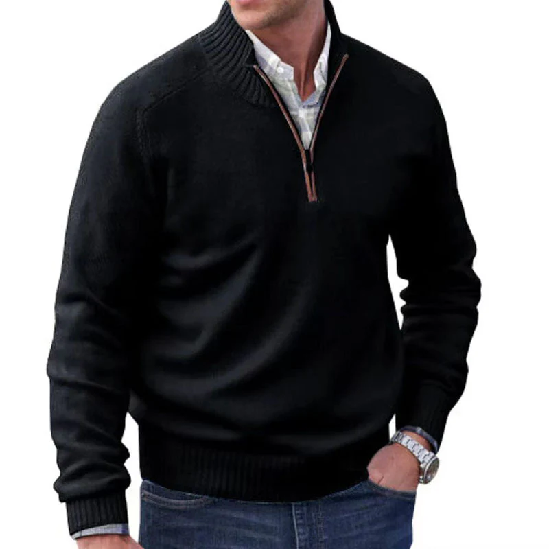 Niko | Classic Zip-Up Sweater - Image 6